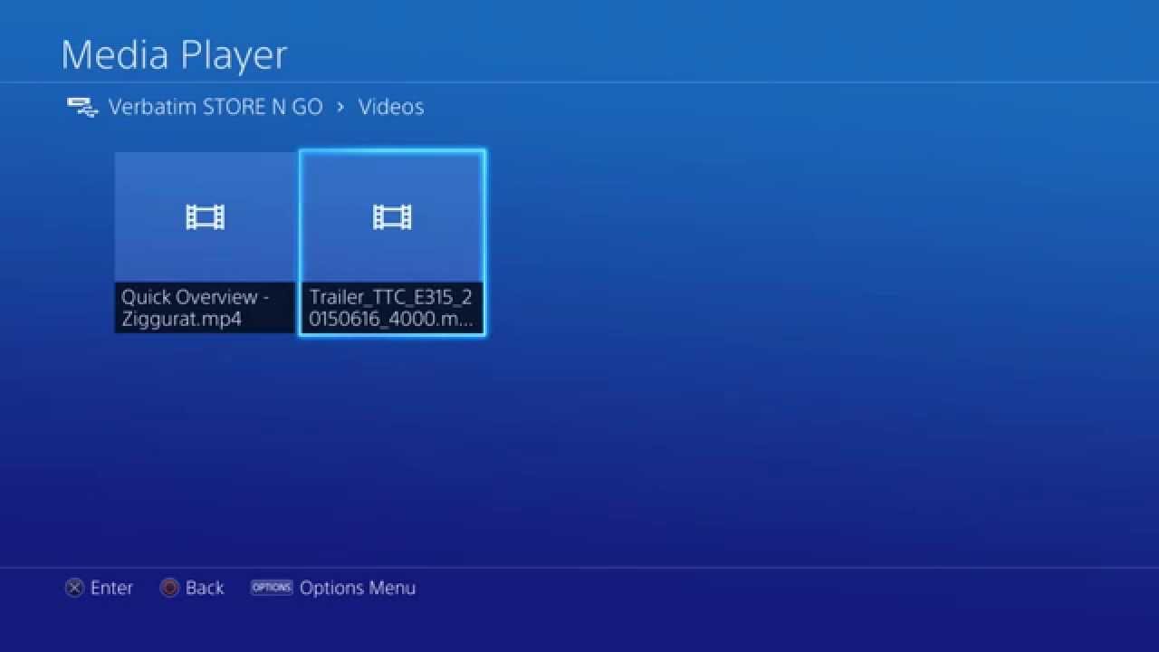media player for ps4 mac