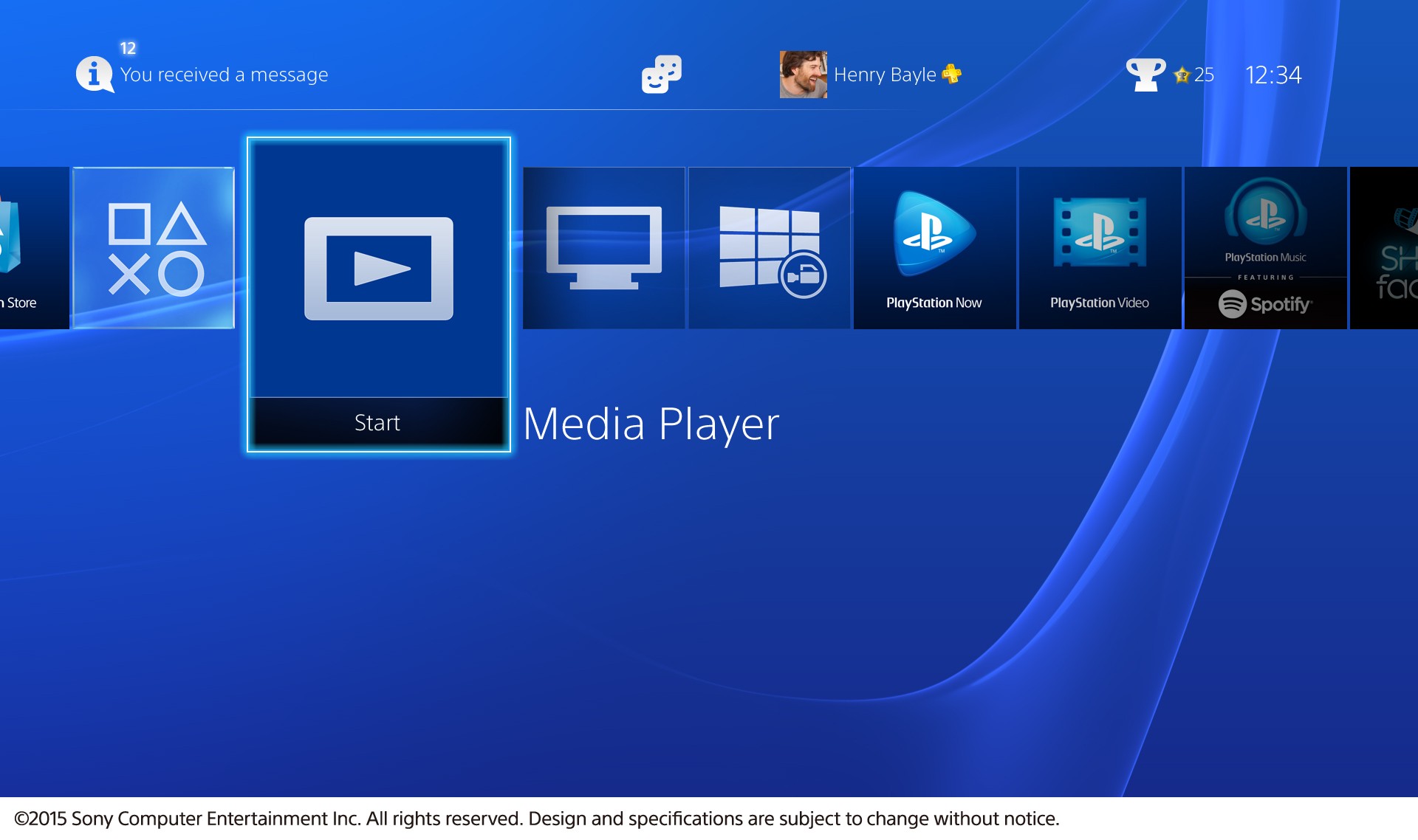 media player for ps4 mac